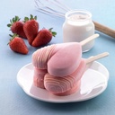 Gel03 Heart-Ic- Set 2 Silicone Mould 91X85 H 23 Mm