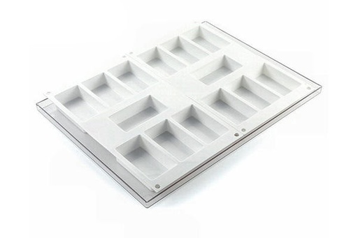 [25.110.87.0098] Bisc01 Classic - Set 2 Pcs Silicone Mould 87X48 H 24 Mm